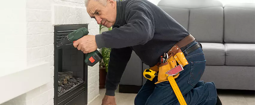 New Indoor Fireplace Installation in Lancaster, Pennsylvania