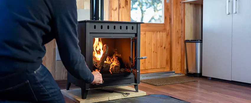 Open Hearth Wood Fireplace Installation in Lancaster, PA